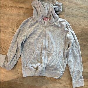 VINTAGE 2000s women’s juicy couture zip velour hoodie